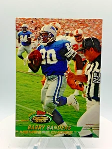 1993 Topps Stadium Club Members Choice Barry Sanders #496 - Picture 1 of 2