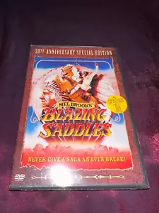 Blazing Saddles DVD Mel Brooks 30th Anniversary Special Edition New Sealed - Imagen 1 de 3