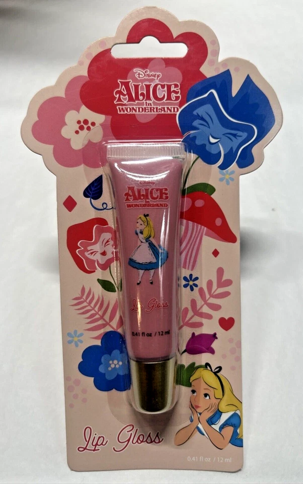 Alice In Wonderland Disney Lip Gloss Pink Hydrating