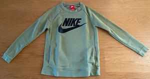 Nike +++ jumper size S in green with pockets - Picture 1 of 3