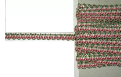 15 METRES DE GALON DE TYPE LÉZARDE-PASSEMENTERIE ANCIENNE DE LYON--N°LU68 - Photo 1/2