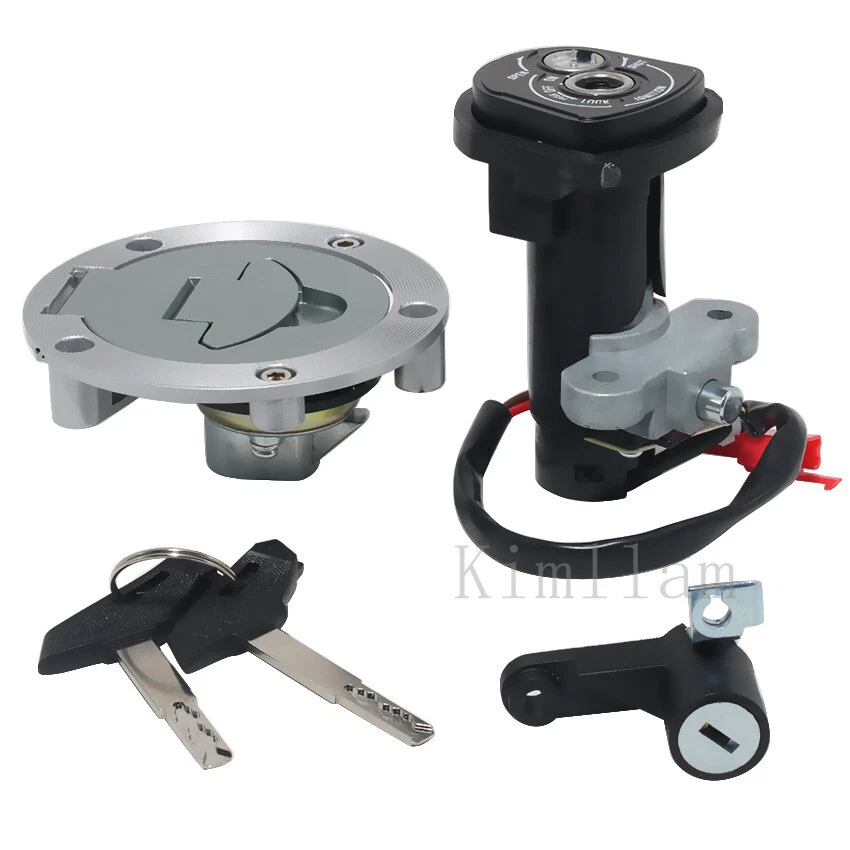 Interruptor de encendido llave de bloqueo de barril para Yamaha YZF R15 2013-2018 MT15 MT-15 2015-16 Foto 1 de 4