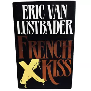 French Kiss By Eric Van Lustbader Hardcover Book Thriller Mystery Guild 1989 - Picture 1 of 11