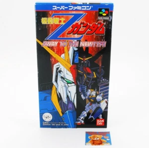 Nintendo Super Famicom SFC Mobile Suit Z Gundam Unopened SNES w/Clear Case Japan - Picture 1 of 24