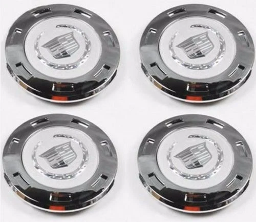 07-14 CADILLAC ESCALADE SILVER CREST 22" for 7 SPOKE WHEEL CENTER CAP 9596649 - Image 1 of 1