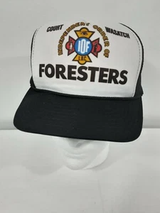 De colección IOF Foresters Snapback Malla Camionero Sombrero Gorra por Hanes Headwear - Imagen 1 de 7