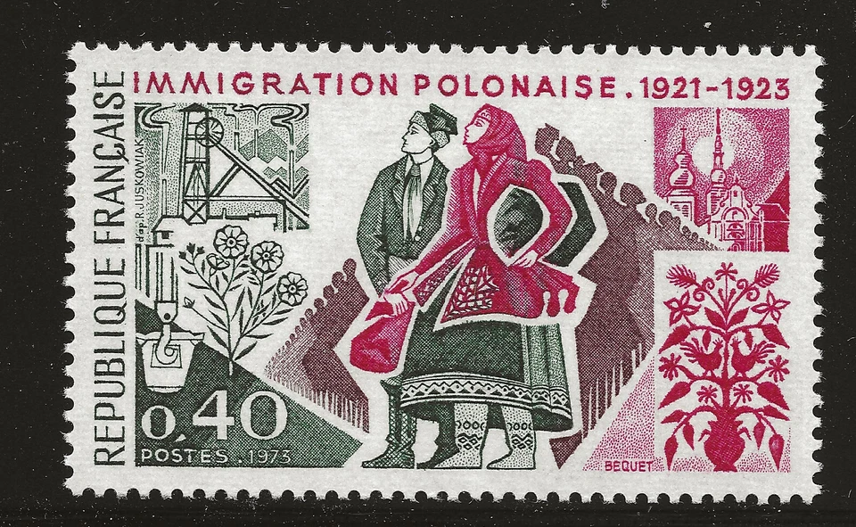 France Scott #1358, Single 1973 Complete Set FVF MNH - Image 1 of 1