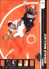 2007-08 Stadium Club Photographer's Proof Silver Bobcats Card #18 Gerald Wallace