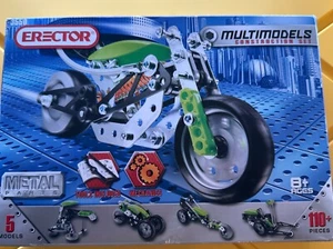New/Sealed ERECTOR 3550 Multimodels Construction Set - 5 Models - 110+Parts - Picture 1 of 2