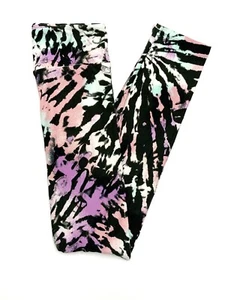 Girls S/M LuLaRoe ~ PASTEL TIE DYE PATTERN ~ Leggings KIDS SIZES 2-8 - Picture 1 of 3