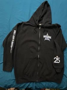 Wrestlemania 25 Sweater Hoodie 3X WWE Black 2008 Wrestling Texas Official Zipper - Bild 1 von 7
