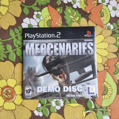 Mercenaries Playstation 2 PS2 Demo Disc Brand New Sealed Sony - Image 1 of 2