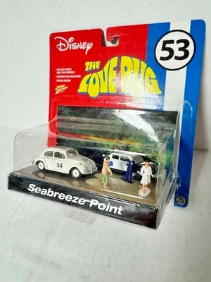 Johnny Lightning Disney The Love Bug “Seabreeze Point” Diorama – Herbie #53 VW - Image 1 of 3