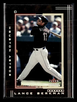 2002 Fleer Genuine Lance Berkman #33 - Image 1 of 2