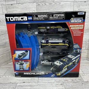 Tomica Tomy Trains 70657 Mechliner Swat treno polizia Nissan GTR R35 set nuovo - Foto 1 di 15