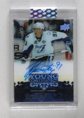 2019-20 Upper Deck Clear Cut Rookie Tribute Autos Steven Stamkos #RT-SS Auto - Image 1 of 2