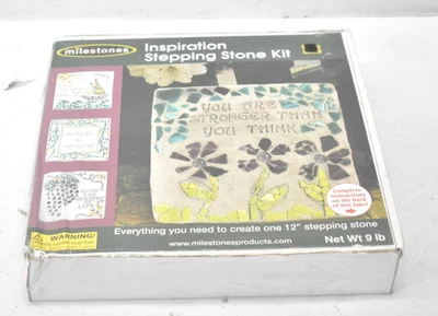 Milestones Inspiration Stamp Stepping Stone Kit Stamp Messages Crafting Kit - Image 1 of 4