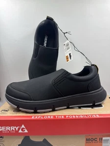 Gerry MOC II Herren Slipper weich leicht schwarz Schuhe Größe 10,5 - Bild 1 von 23