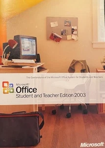 Microsoft Office: Student & Teacher Edition 2003 (CD + Instructions Book & Key) - Picture 1 of 3