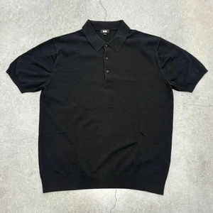 UNIQLO Poloshirt uni schwarz - Bild 1 von 3