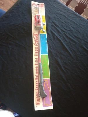 VINTAGE 1995 Coca Cola Can Fishing Rod & Reel By Johnson New In Package - Image 1 of 3