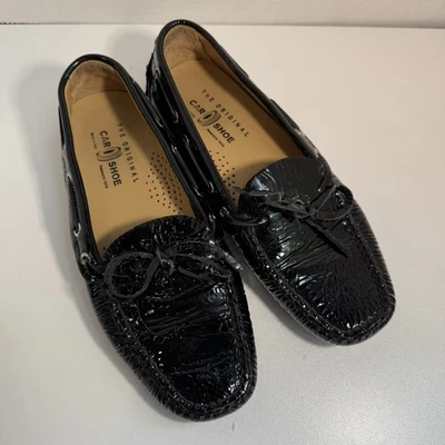 Mocasines de conducción The Original Car Shoe Prada charol negro 35,5 EU Foto 1 de 4