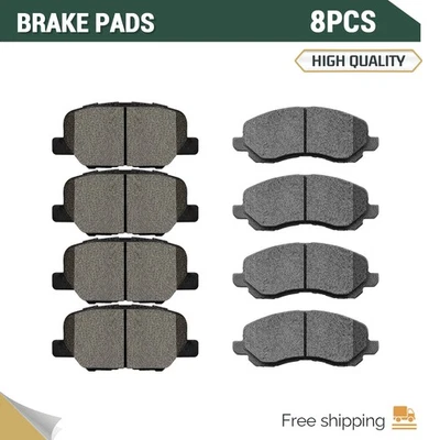 Kit de pastillas de freno delanteras y traseras de cerámica para Mitsubishi Outlander Sport RVR Foto 1 de 4