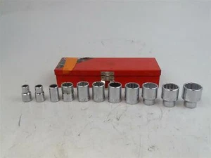 Wright  1/2" Drive SAE 12-Point Socket  , 7/16"-1-1/4" - Picture 1 of 7