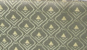 REMANENTE DE TELA DE TAPICERÍA HERMOSO ORO VERDE OLIVA 38" X 51" - Imagen 1 de 2