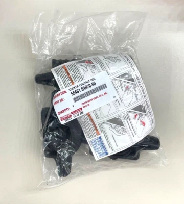 2019-2025 TOYOTA TUNDRA / TACOMA RAIL TIE DOWN BED CLEATS SET OF 4 NEW OEM ITEM - Image 1 of 2