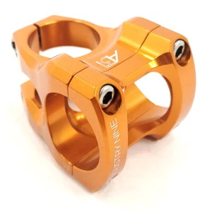 Industry Nine A318 Mountain Bike Stem 31.8mm x 30mm x +/-8deg Rise, Orange - Picture 1 of 12
