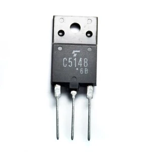 2pc NPN Switching Power Transistor 2SC5148 TO-3P * 600V 8A 50W 0.3uS * Toshiba - Picture 1 of 1