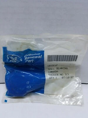 WH4X12 GE Genuine OEM  ball bearing WH04X0012 free shipping  - Image 1 of 2