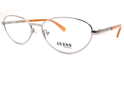 Guess Glasses Frame Shiny Ruthenium Amber 55mm Women's Eyeglasses GU8238 008 - Image 1 of 4