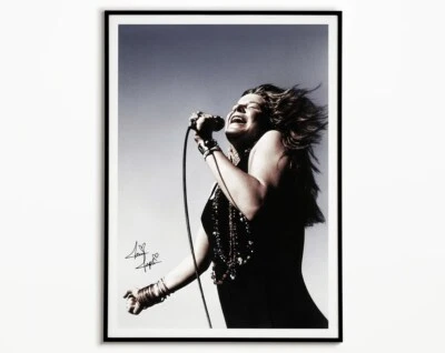 Janis Joplin Rock Star Poster Premium Quality Choose your Size - Image 1 of 4