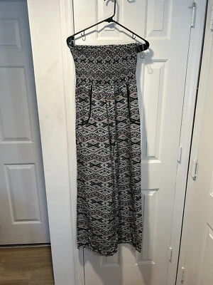 Macacão Band of Gypsies perna larga sem alças macacão asteca médio - Imagem 1 de 4