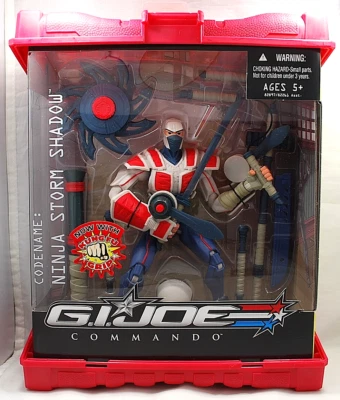 Figura GI Joe Sigma 6 Ninja Storm Shadow Nueva en Caja Ventana Sellada Foto 1 de 2
