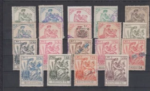 FISCALES.  LOTE DE 19 SELLOS FISCALES - Imagen 1 de 1