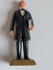 Marx President America 3" Miniature Figure 1960s Figurine Toy James Polk - Foto 1 di 5