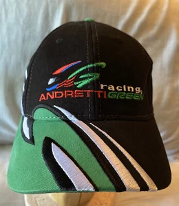 Andretti Green Racing Hat Script Logo Indycar F1 Indy 500 New Era Baseball Cap - Picture 1 of 23