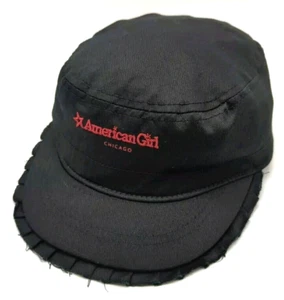 AMERICAN GIRL CHICAGO hat cadet-style adjustable cap frilly brim Youth/Child Sz - Picture 1 of 7