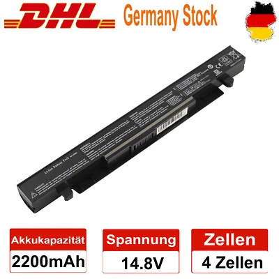 A41-X550A Akku für Asus X450 X550 R510 R510C R510L X550C X550CA F450 F550 Laptop - Bild 1 von 4