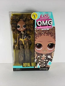 LOL Surprise OMG Fashion Doll ROYAL BEE Series 1 + 20 Surprises Re-Released 2022 - Foto 1 di 4