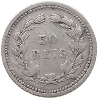 PORTUGAL 50 REIS 1893 #t123 537