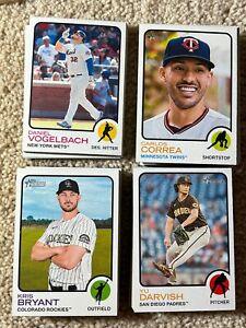 2022 TOPPS HERITAGE HIGH NUMBER SINGLES COMPLETE YOUR SET YOU U PICK #501-700