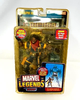 Figura de acción BISHOP serie Apocalipsis Marvel Legends cómic Toy Biz Foto 1 de 4