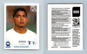 Emilio Izaguirre #609 South Africa 2010 Fifa World Cup Panini Sticker - Picture 1 of 1