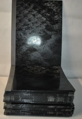 PACK DE 50 CARPETAS NEGRAS DE HIDROMIEL CINCO ESTRELLAS 2-POCKER #V758 12-1/2 X 9-1/2 Foto 1 de 4