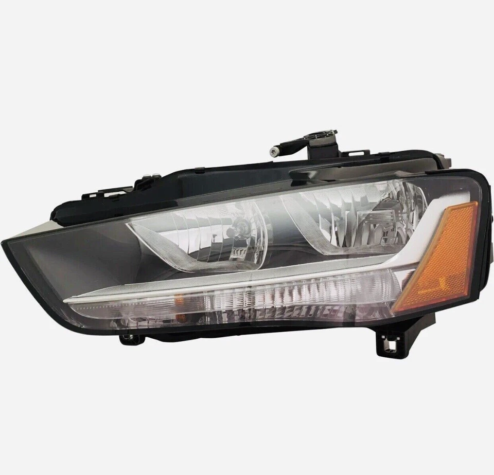 AUDI A4 2012-2016 LEFT DRIVER HALOGEN HEADLIGHT HEAD LIGHT LAMP NEW WITH BULBS Foto 1 de 2