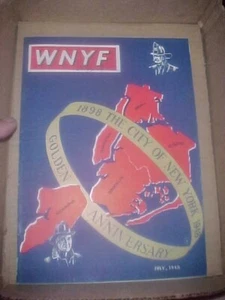 FDNY Golden Anniversary, rivista WNYF, luglio 1948, FDNY - Foto 1 di 2